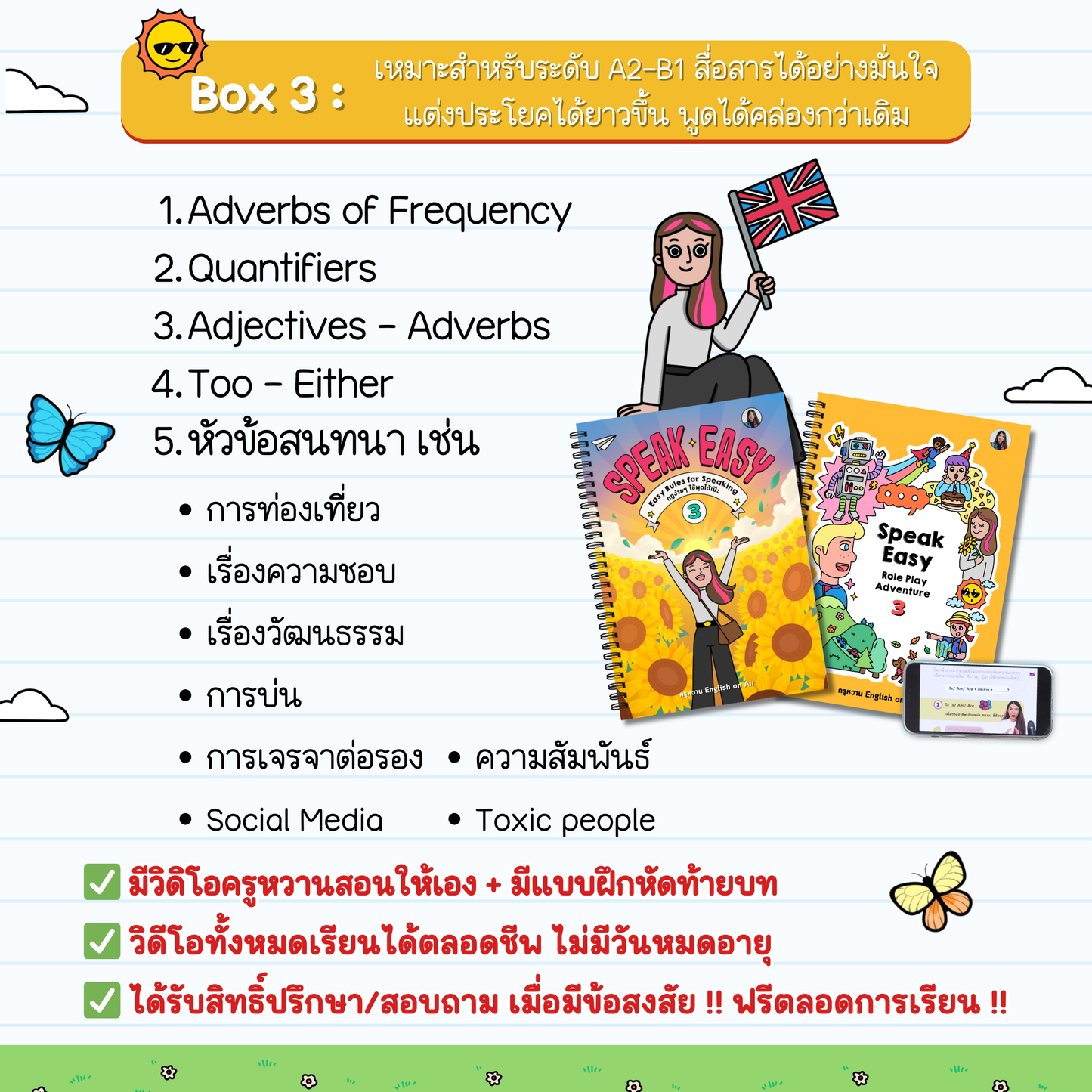 หนังสือ Speak Easy (เซ็ต 3 - ระดับ A1-A2) : สนทนาง่าย ใช้ได้จริง 3